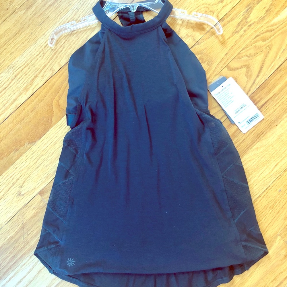 NWT Athleta T-back Lattice tank, size S